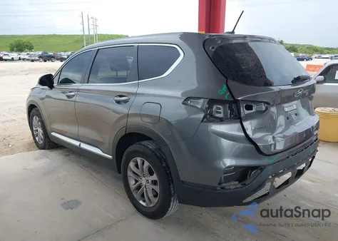 2020 Hyundai Santa Fe Se from USA, damaged, VIN 5NMS23AD8LH163487